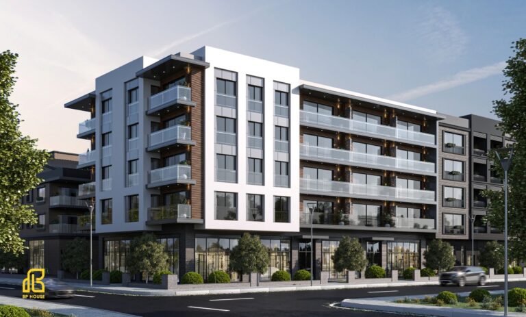 Mặt tiền căn hộ dịch vụ đẹp: Tạo ấn tượng chỉ sau 3 giây nhìn