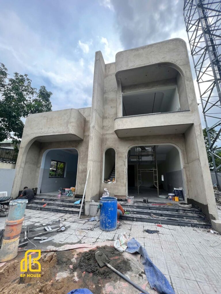 Dự án thiết kế thi công nhà ở 2 tầng tại Bình Phước