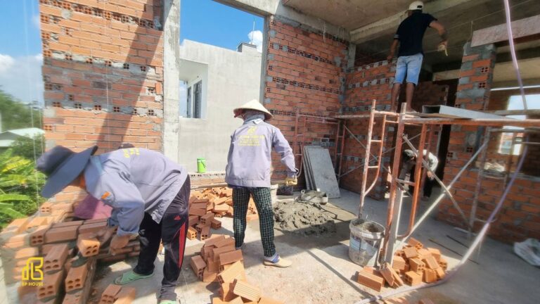 Dự án thiết kế thi công nhà ở 4 tầng tại An Giang