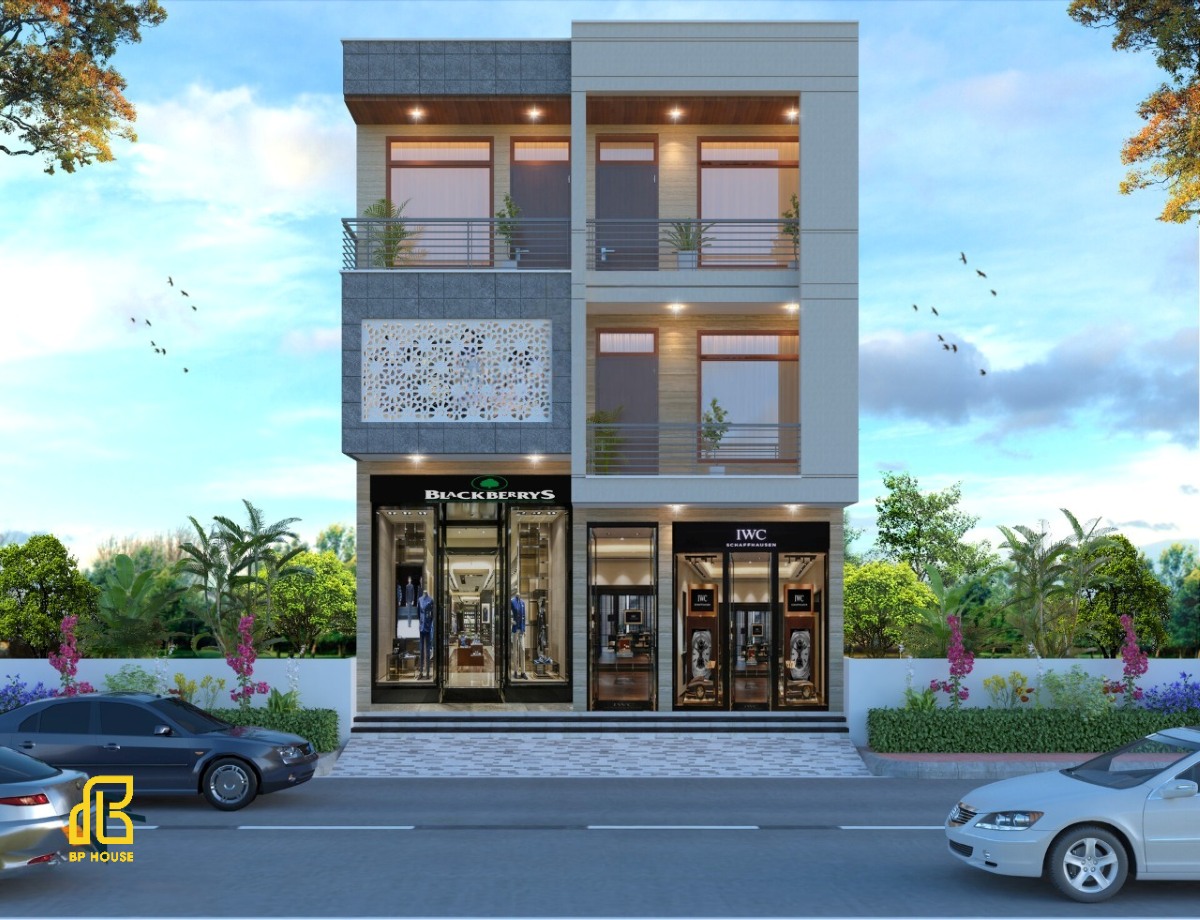thiết kế thi công nhà ở kinh doanh tại Bình Dương