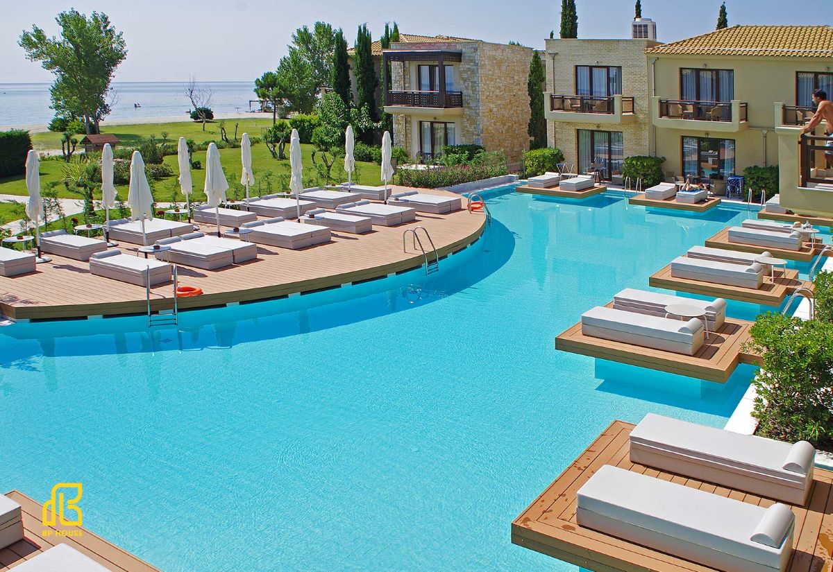 phong cách resort Địa Trung Hải