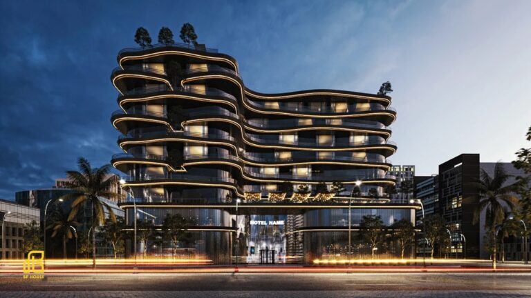 Thiết kế khách sạn có tầng hầm 3–5 sao