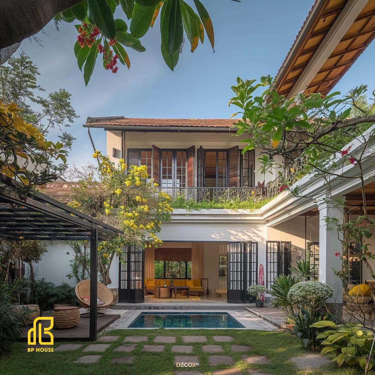 thiet-ke-biet-thu-indochine