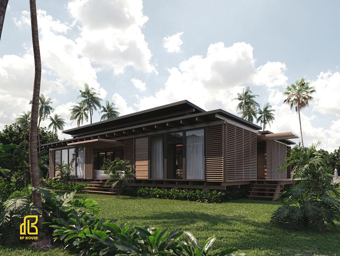 thiết kế thi công biệt thự nhiệt đới