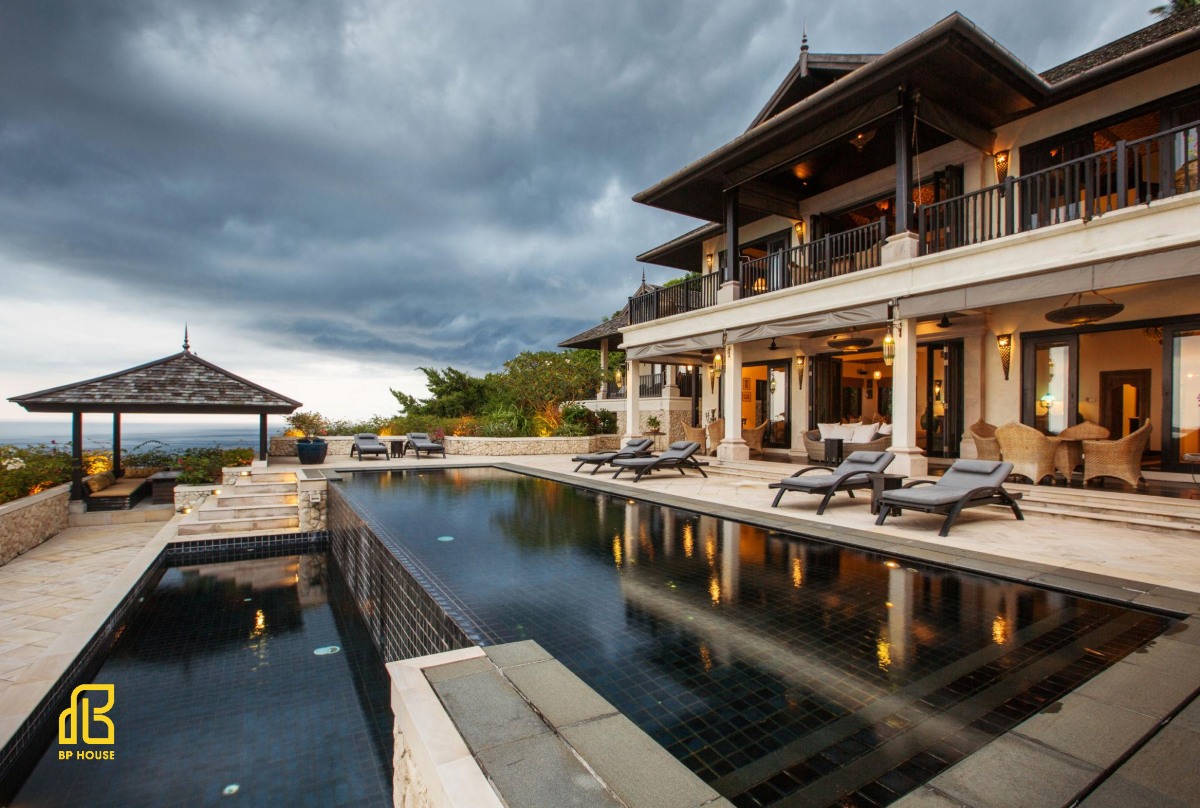 thiết kế thi công biệt thự nhiệt đới