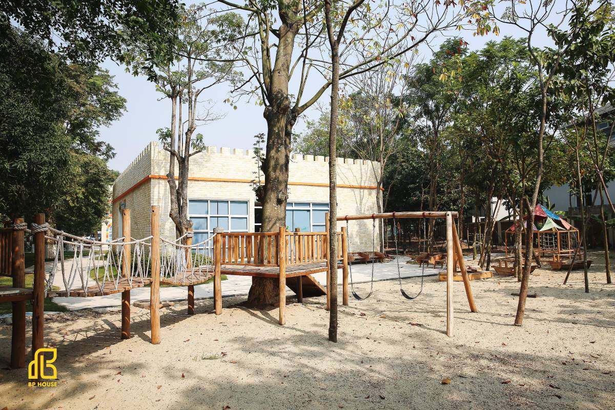 thiết kế khu vui chơi trẻ em ngoài trời