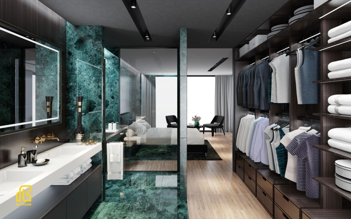 có nên xây nhà vệ sinh trong phòng ngủ
