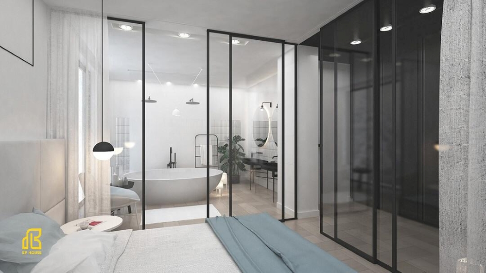 có nên xây nhà vệ sinh trong phòng ngủ