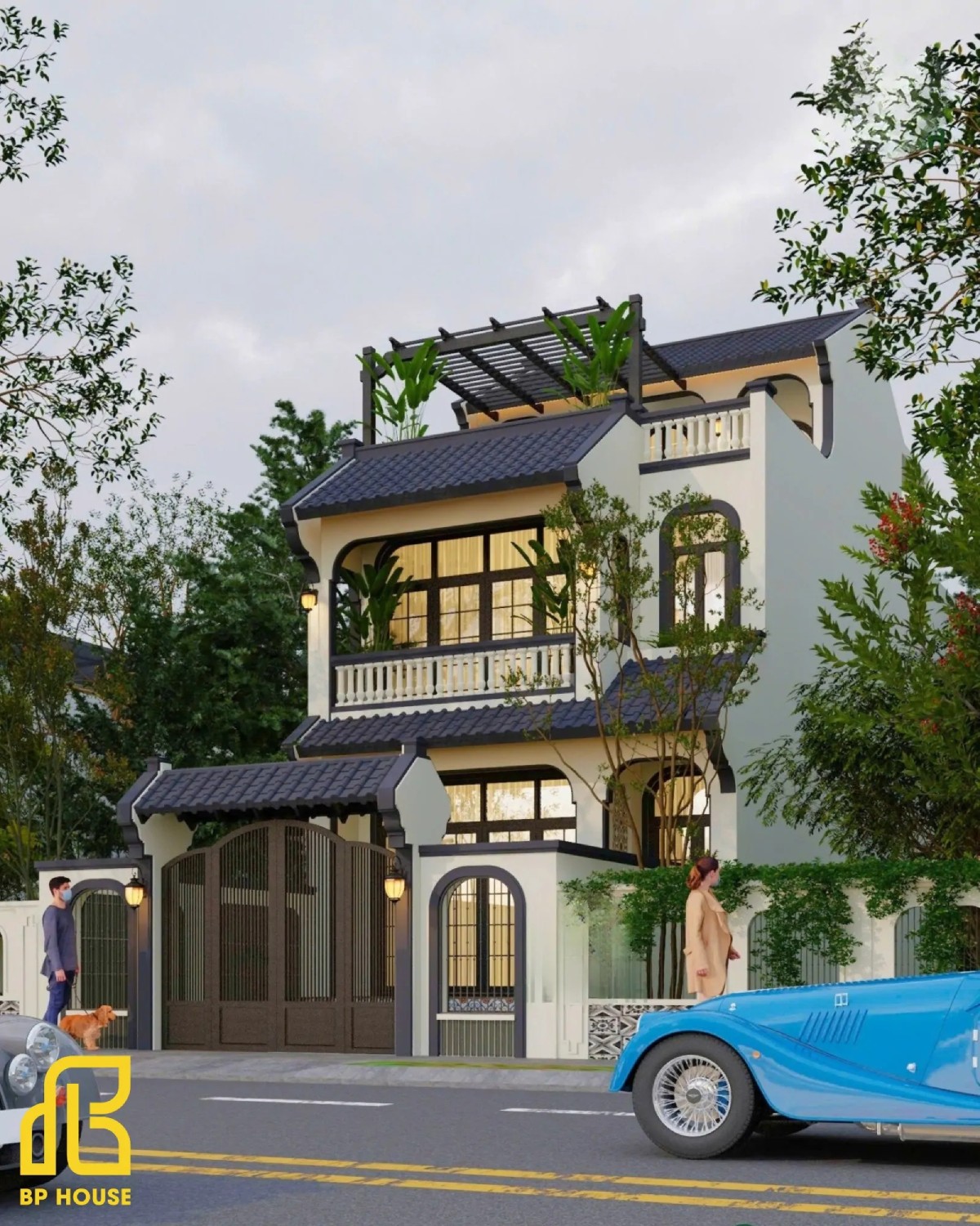 phong cách thiết kế indochine