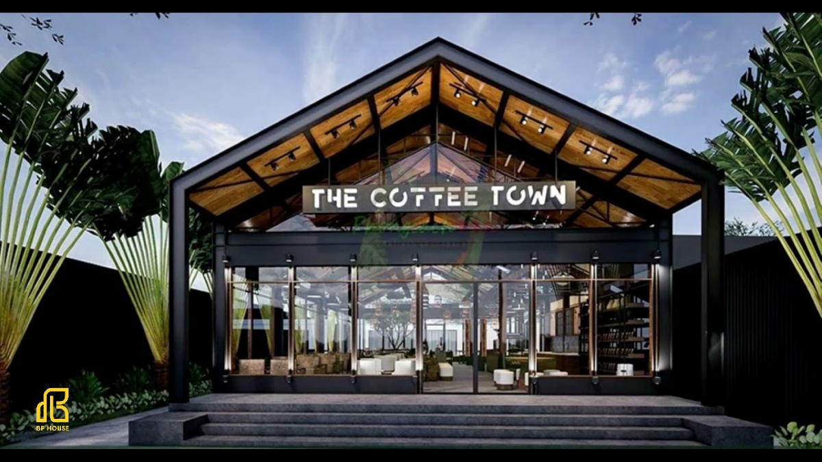 quán cafe sắt tiền chế 7x12