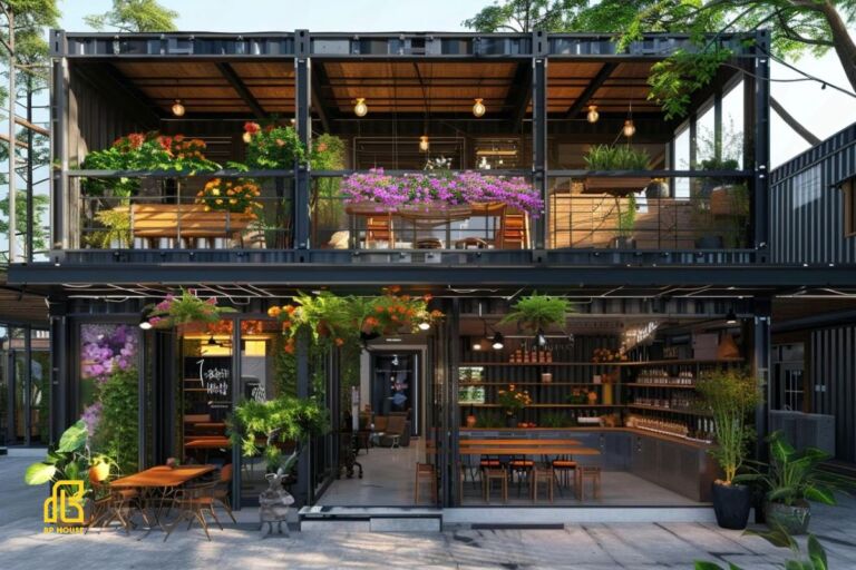 Giá xây quán cafe khung thép mới nhất 2026: Chi phí thực tế từ A-Z