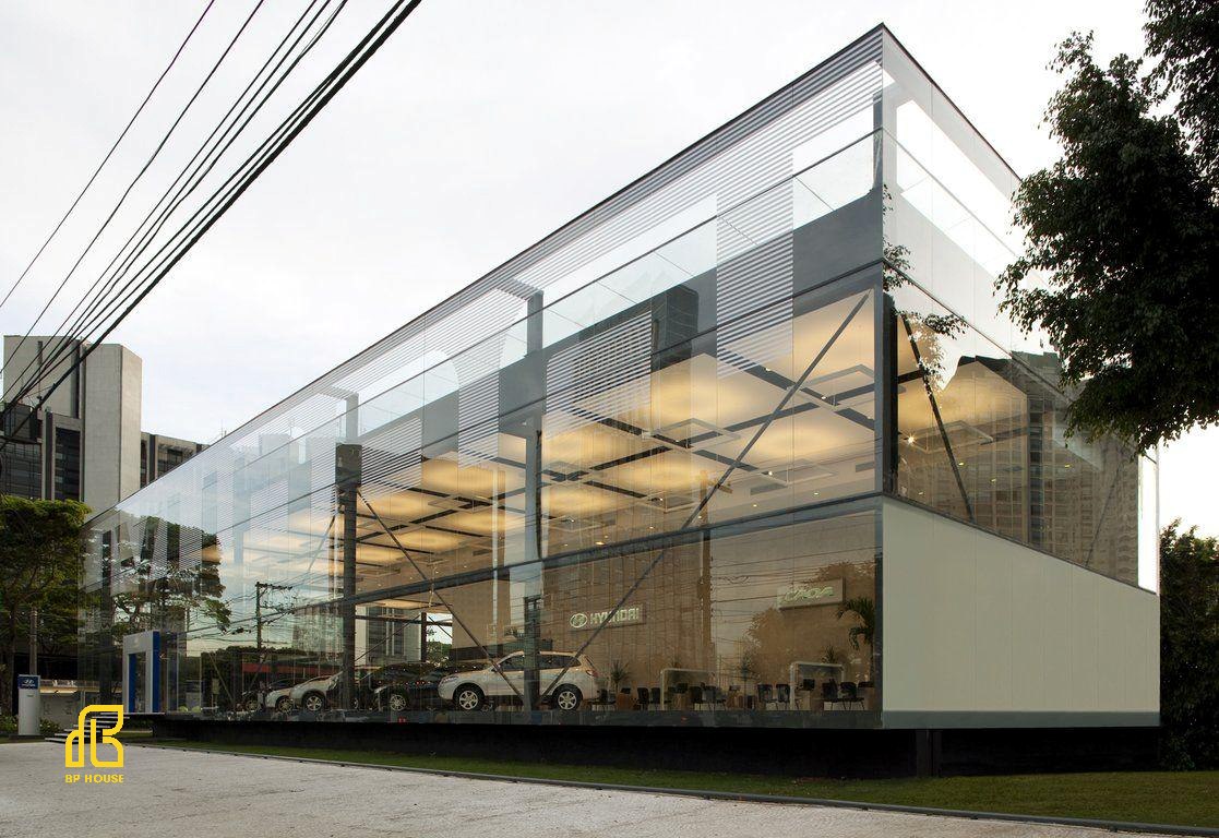 thiết kế showroom tiền chế tại Vũng Tàu