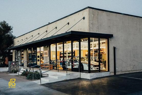 thiết kế showroom tiền chế tại Vũng Tàu
