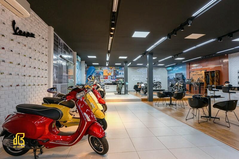 thiết kế showroom tiền chế tại TP.HCM