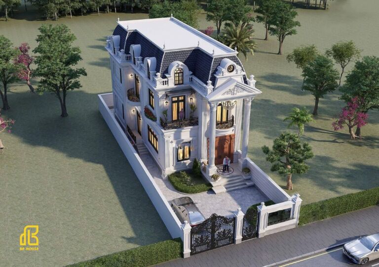99+ Mẫu thiết kế biệt thự mái Mansard sang trọng, xu hướng 2026