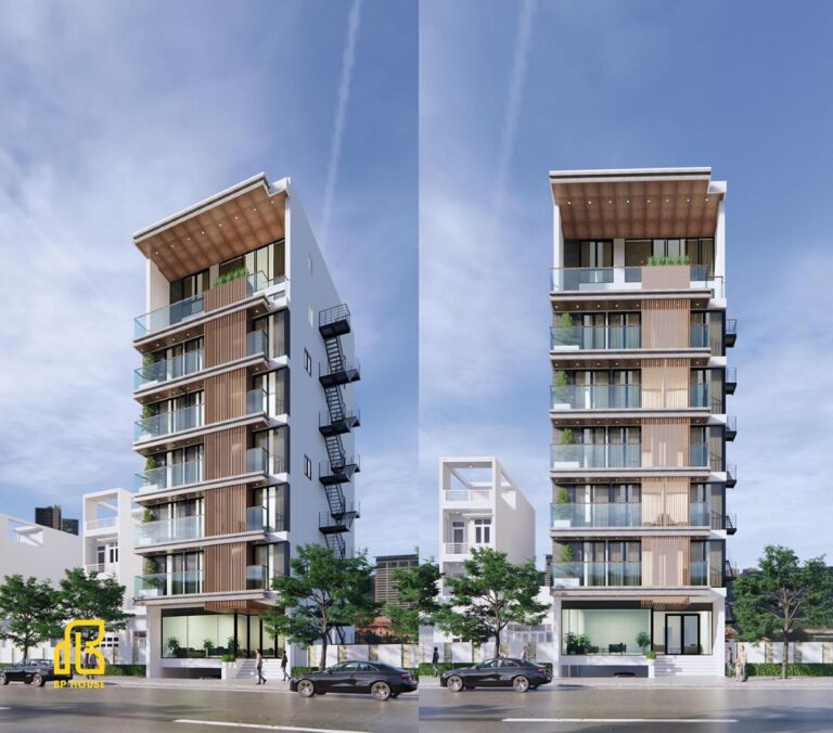 25+ Mẫu thiết kế khách sạn 10x20 đẹp, tối ưu công năng