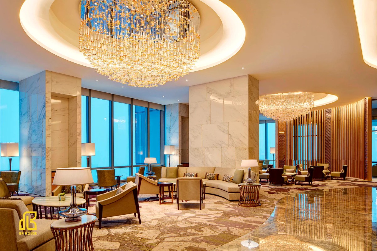 Mẫu lobby khách sạn nghỉ dưỡng cao cấp