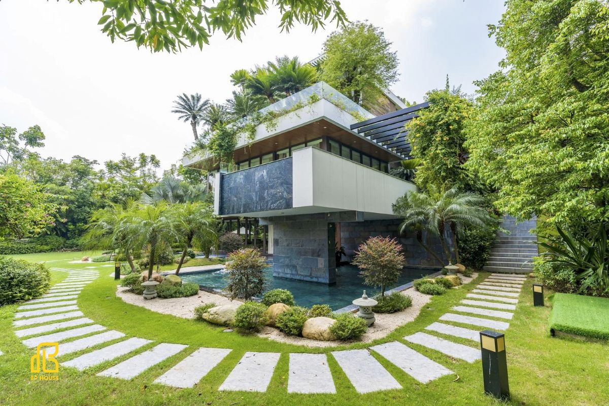 Mẫu biệt thự phong cách thiết kế eco