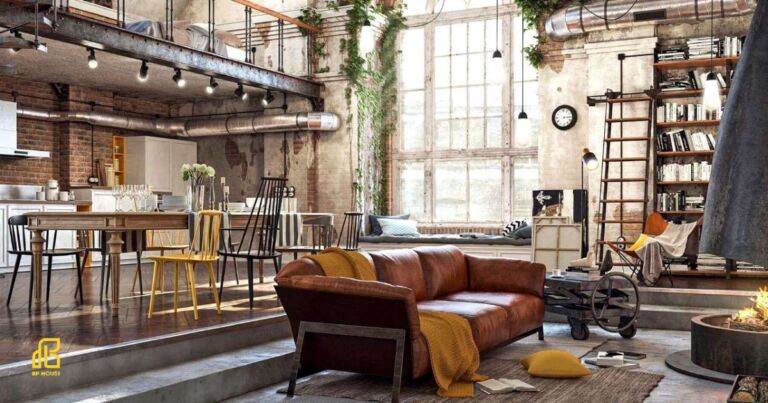 Phong cách thiết kế Industrial là gì? Đặc trưng và mẫu thiết kế đẹp dẫn đầu xu hướng