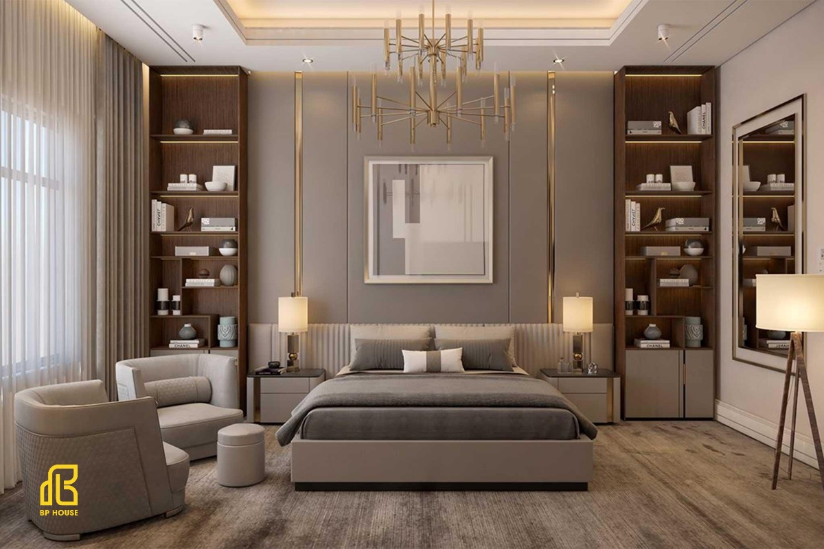Phong cách luxury thường được thiết kế theo tính cá nhân hóa của gia chủ