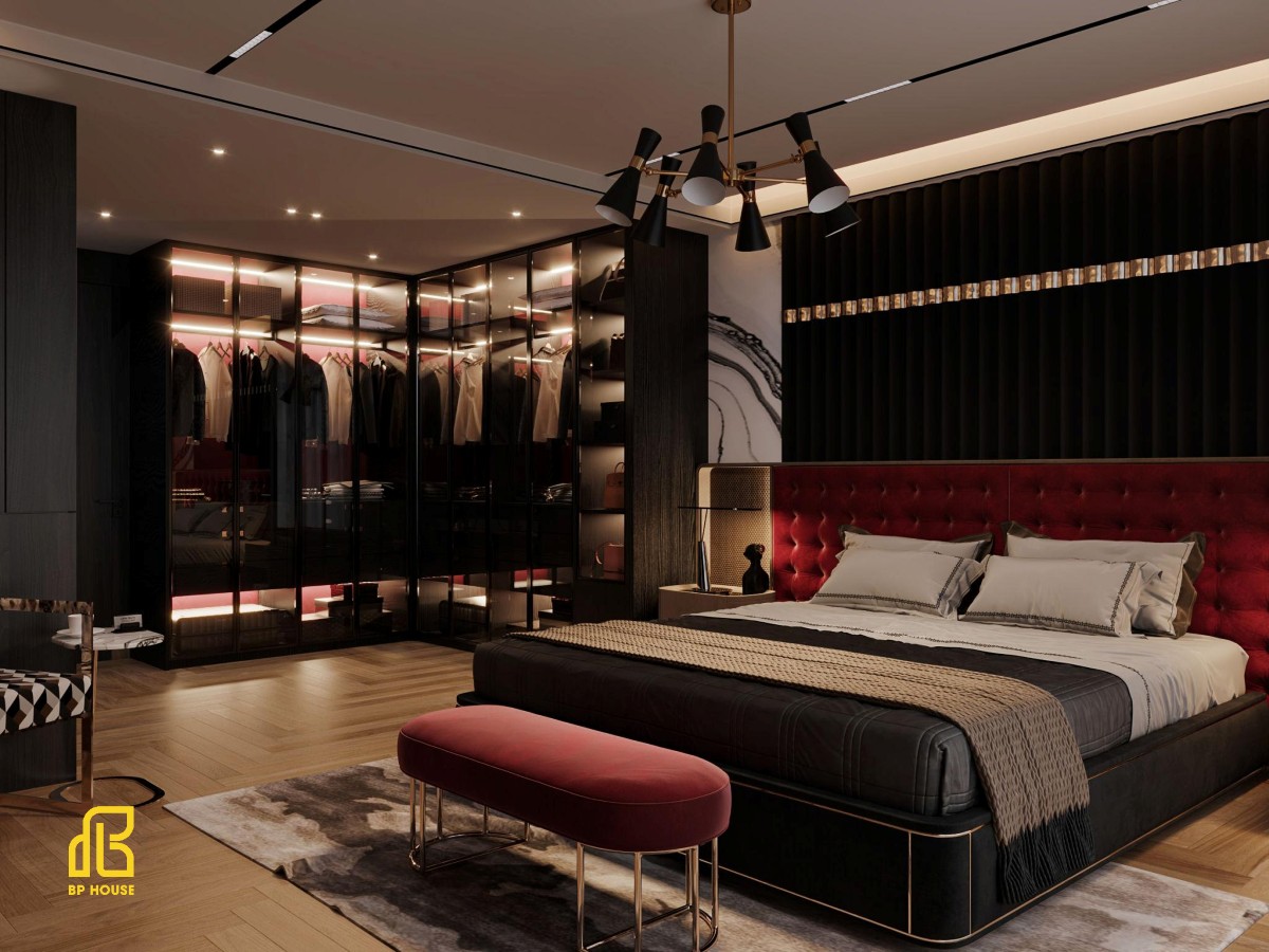Thiết kế phòng ngủ luxury