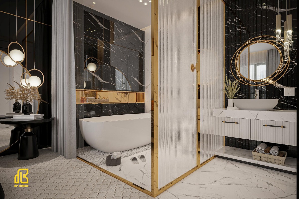 Phòng tắm thiết kế luxury
