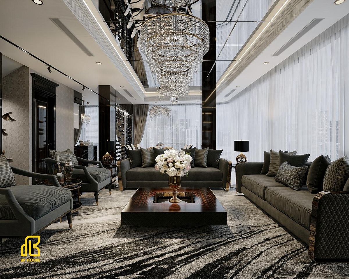 Biệt thự phong cách thiết kế luxury