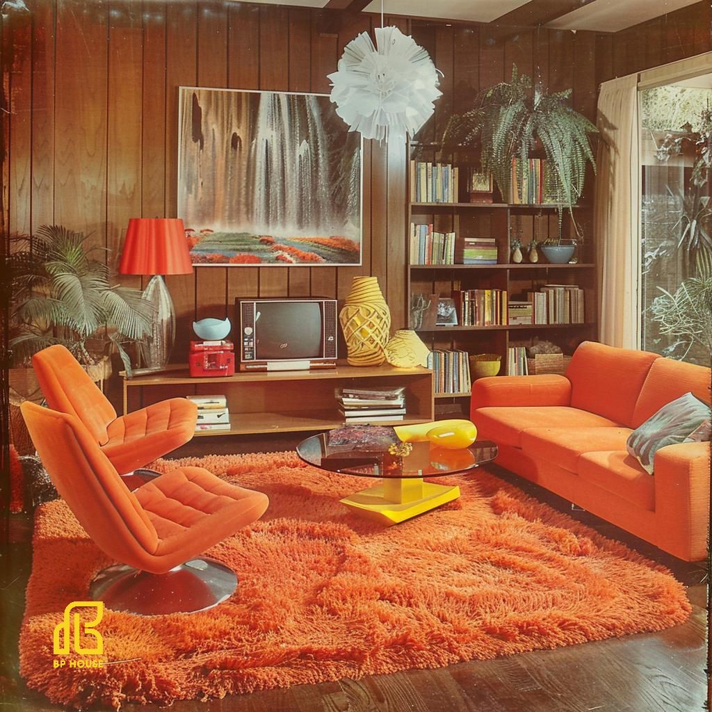 phong-cach-thiet-ke-retro Retro không quá cầu kỳ về vật liệu nhưng luôn chú trọng tính thẩm mỹ và cảm giác hoài cổ