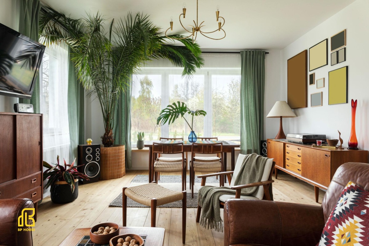 Phong cách thiết kế Vintage kết hợp Scandinavian