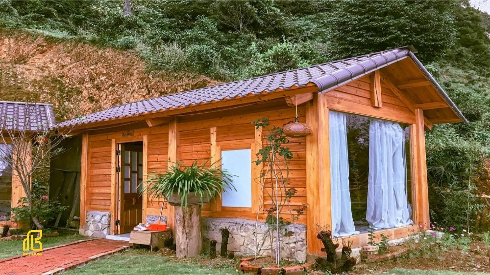 Homestay nhà gỗ mộc mạc
