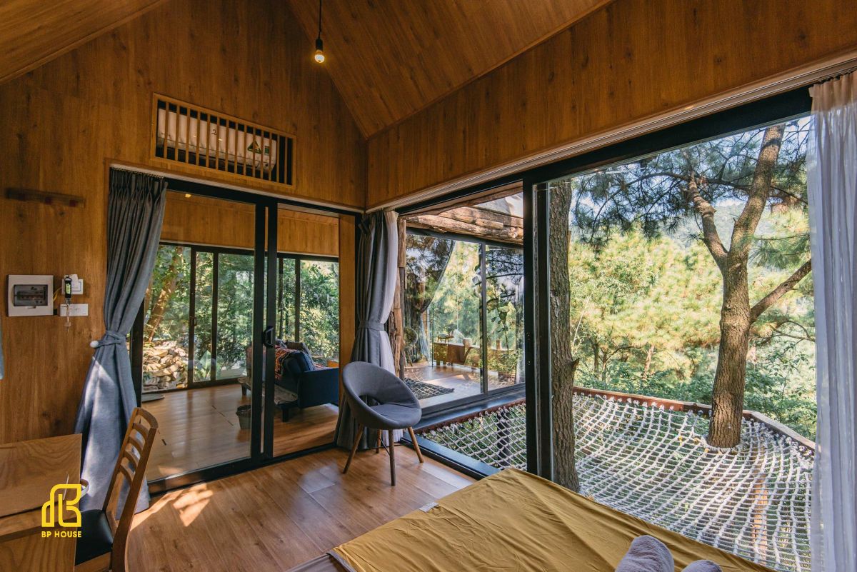 Thiết kế nội thất cho homestay phong cách mộc