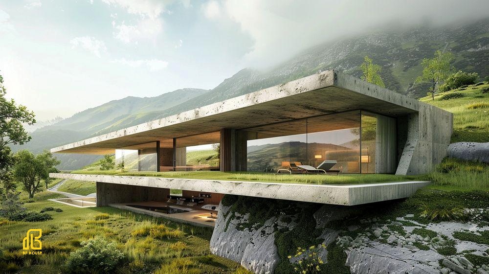 Eco Brutalism là sự kết hợp giữa Brutalism và kiến trúc xanh