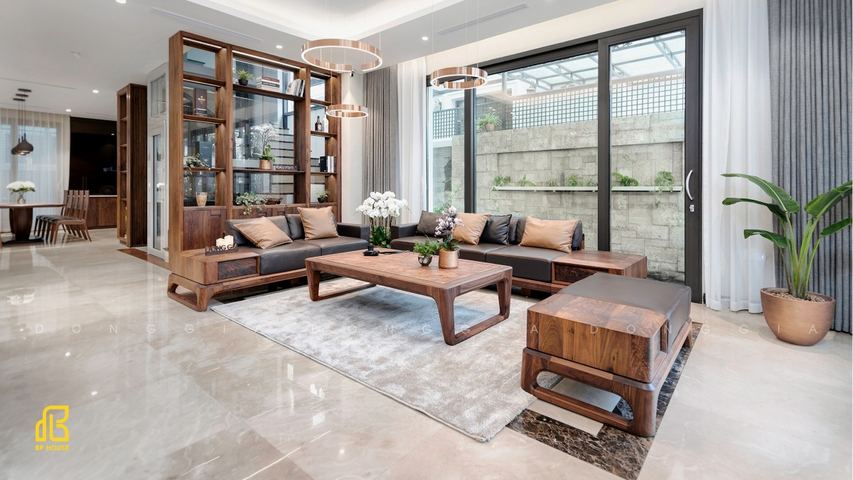 thiết kế nội thất biệt thự liền kề
