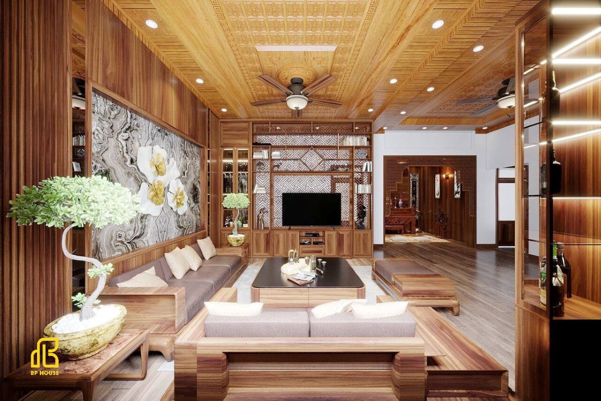thiết kế nội thất biệt thự liền kề