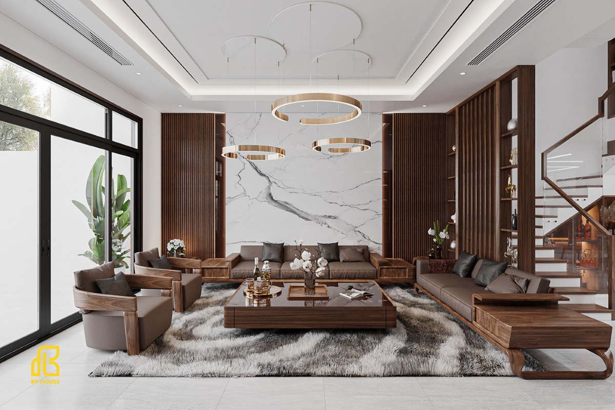 thiết kế nội thất biệt thự liền kề