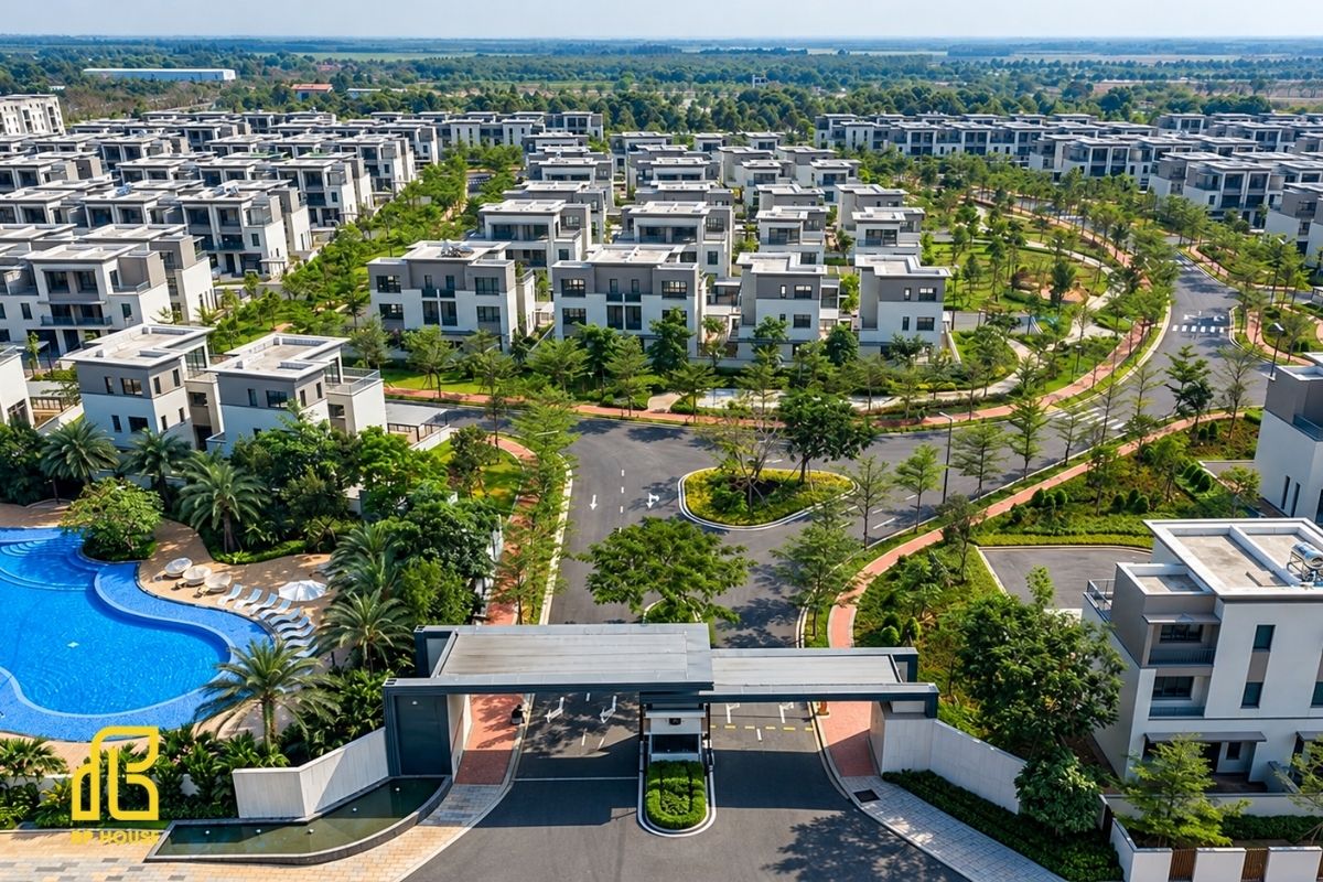 Biệt thự compound cao cấp, khép kín, an ninh nghiêm ngặt và riêng tư cao