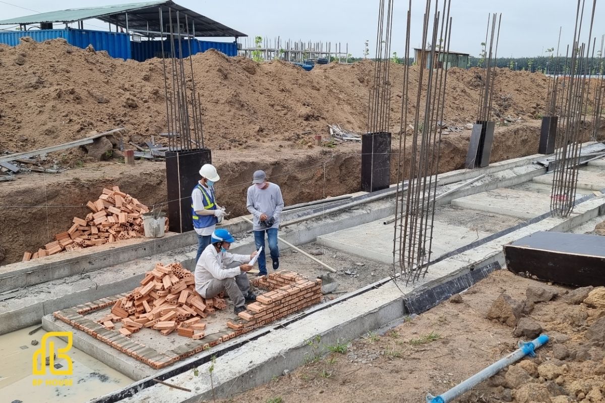 BP House theo sát từng giai đoạn thi công, đảm bảo đúng thiết kế, hạn chế sai sót phát sinh.