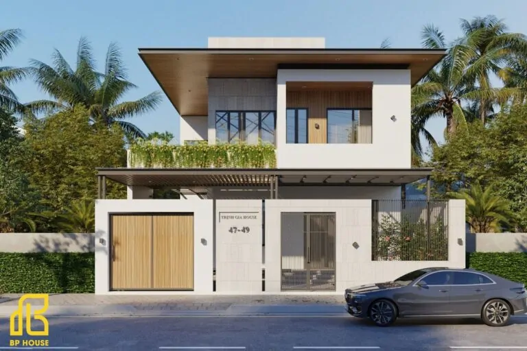 Xu hướng thiết kế mẫu nhà 2 tầng hiện đại trong năm 2025