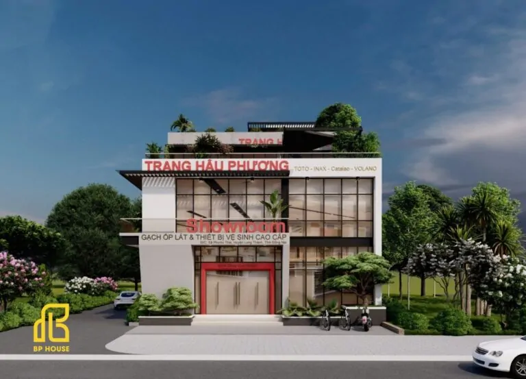 Xu hướng thiết kế showroom vật liệu xây dựng mới nhất 2025