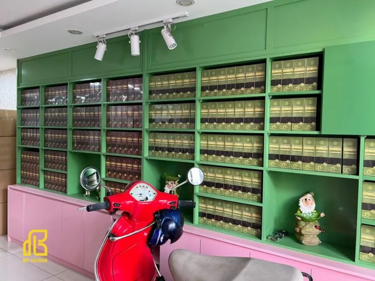 Dự án Showroom mỹ phẩm Briona của chị Lan tại TP.HCM